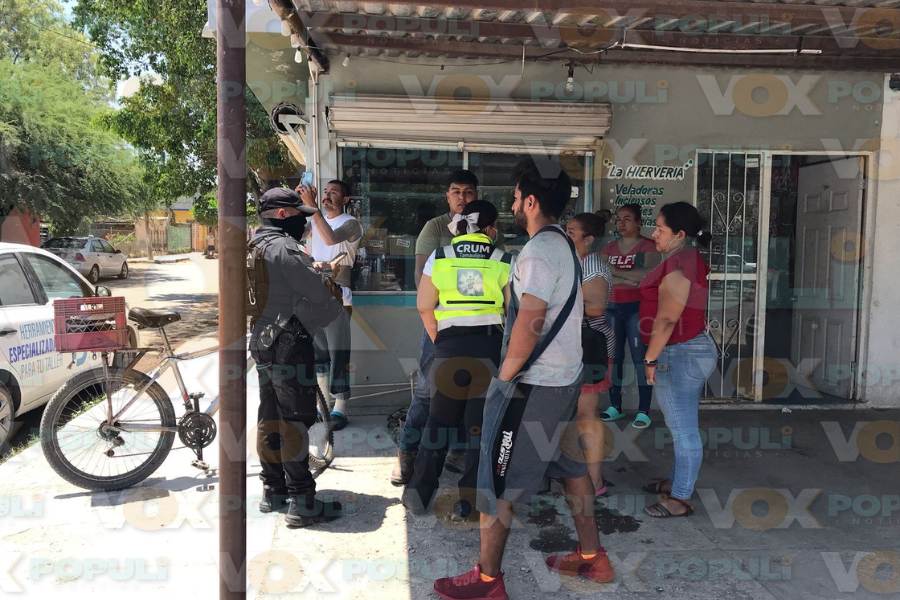 choque de motociclistas en Victoria