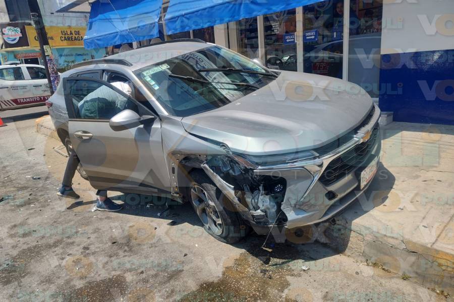 choque en Ciudad Madero