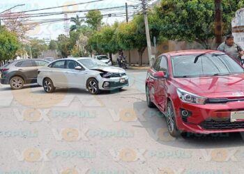 choque en cruce en Ciudad Victoria