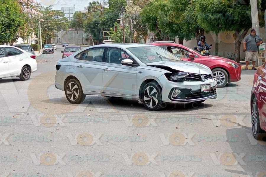 choque en cruce en Ciudad Victoria