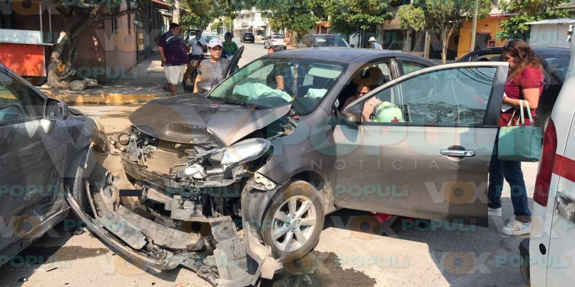 choque fuerte en Ciudad Victoria