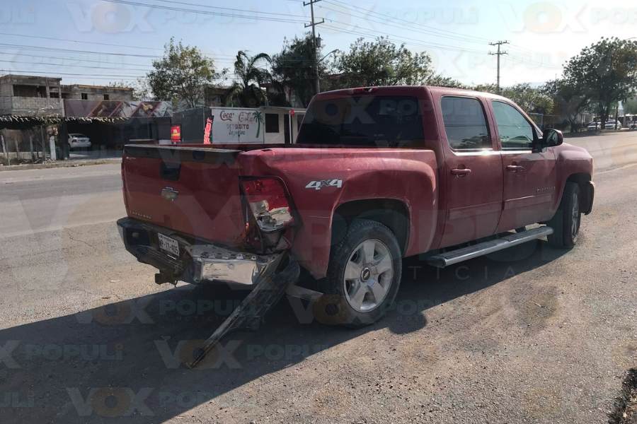 choque fuerte en Victoria