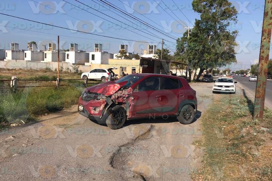 choque fuerte en Victoria