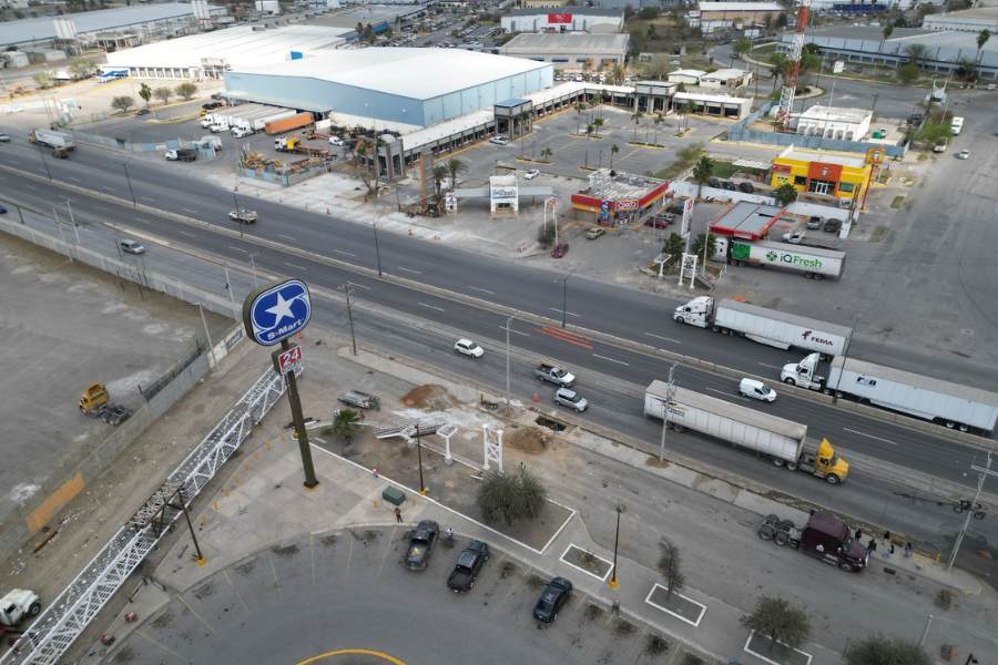 cierre carretera nacional nuevo laredo