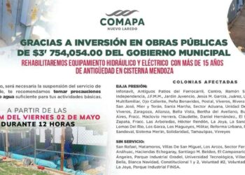 cisterna Mendoza Nuevo Laredo