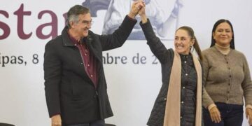 Claudia Sheinbaum en Matamoros