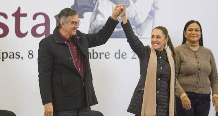 Claudia Sheinbaum en Matamoros