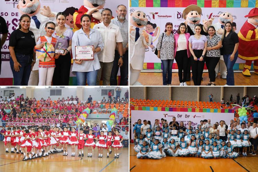 concurso de rondas y salto de cuerda en Victoria