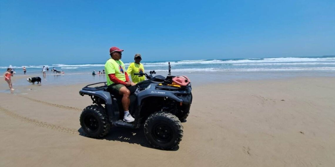 cuatrimotos en playa Miramar