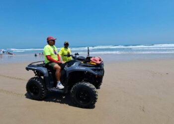cuatrimotos en playa Miramar