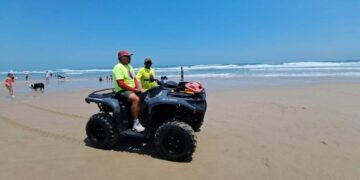 cuatrimotos en playa Miramar