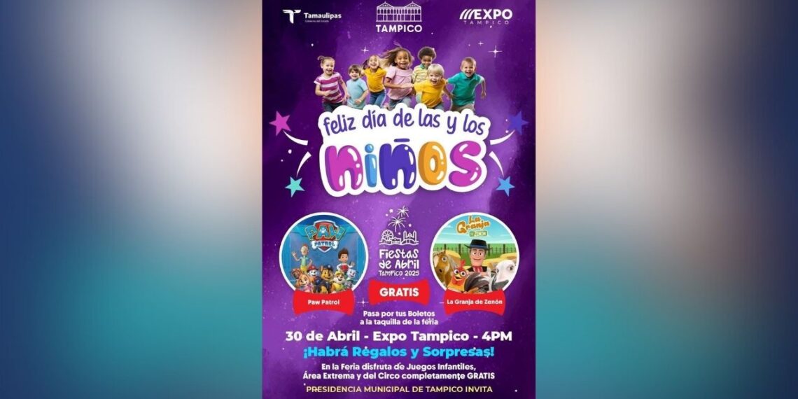 día del niño en Tampico