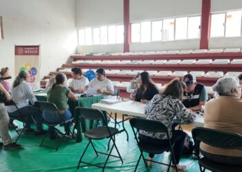 entrega de tarjetas del Bienestar en Matamoros
