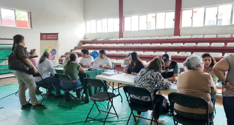 entrega de tarjetas del Bienestar en Matamoros