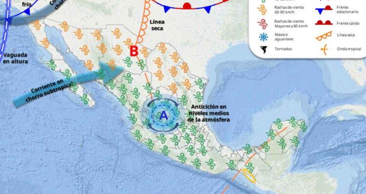 _frente frío 40 México