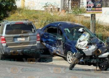 fuerte choque en Tampico