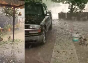 _granizada en Cadereyta