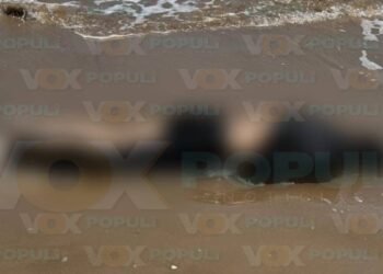 hallazgo de cuerpo en playa Bagdad