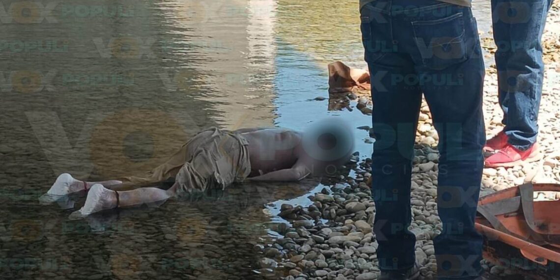 hombre ahogado en Güémez