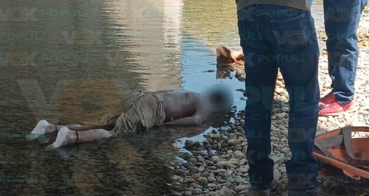 hombre ahogado en Güémez