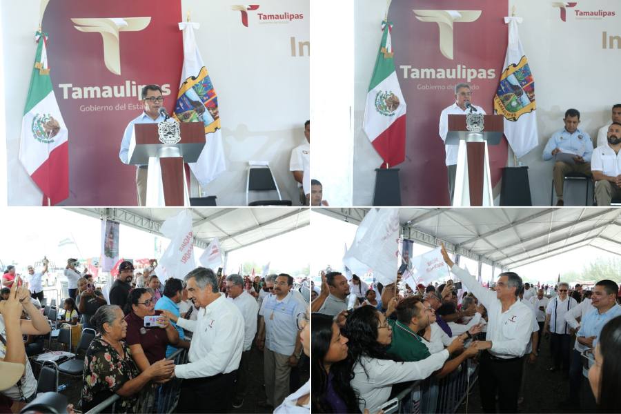 inauguración del puente La Esperanza en Altamira