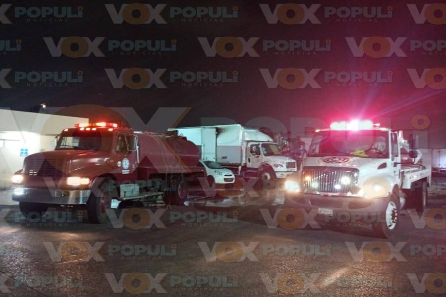incendio en empresa Sahuayo