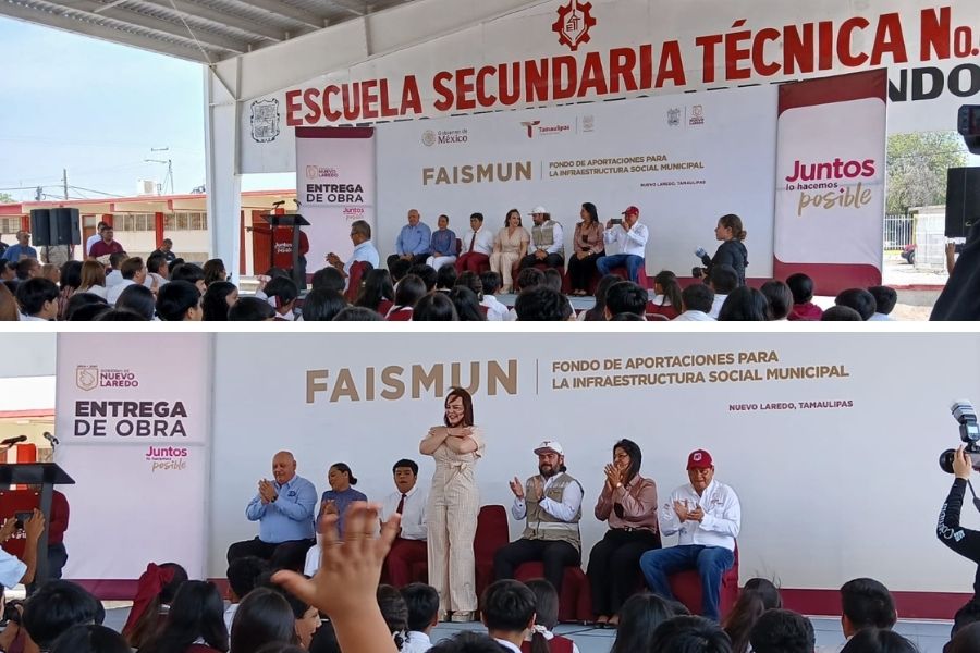 infraestructura escolar Nuevo Laredo