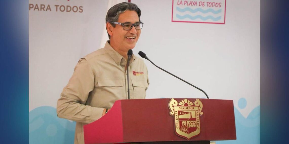 lagunas con escombro en Ciudad Madero