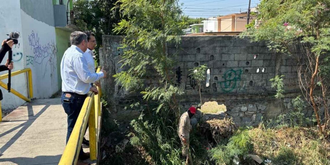 limpieza de drenajes pluviales Ciudad Victoria