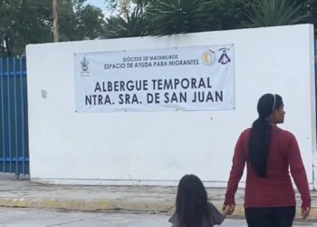 llegada de migrantes a Matamoros