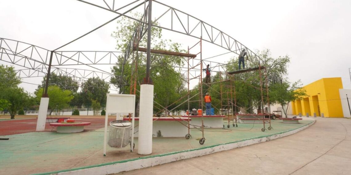 mantenimiento de parques en Nuevo Laredo