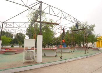 mantenimiento de parques en Nuevo Laredo