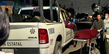 _muerto hombre caseta Nuevo Laredo