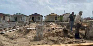 obras en Playa Bagdad Matamoros
