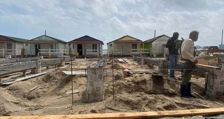 obras en Playa Bagdad Matamoros