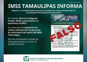 oferta de empleo falsa del IMSS