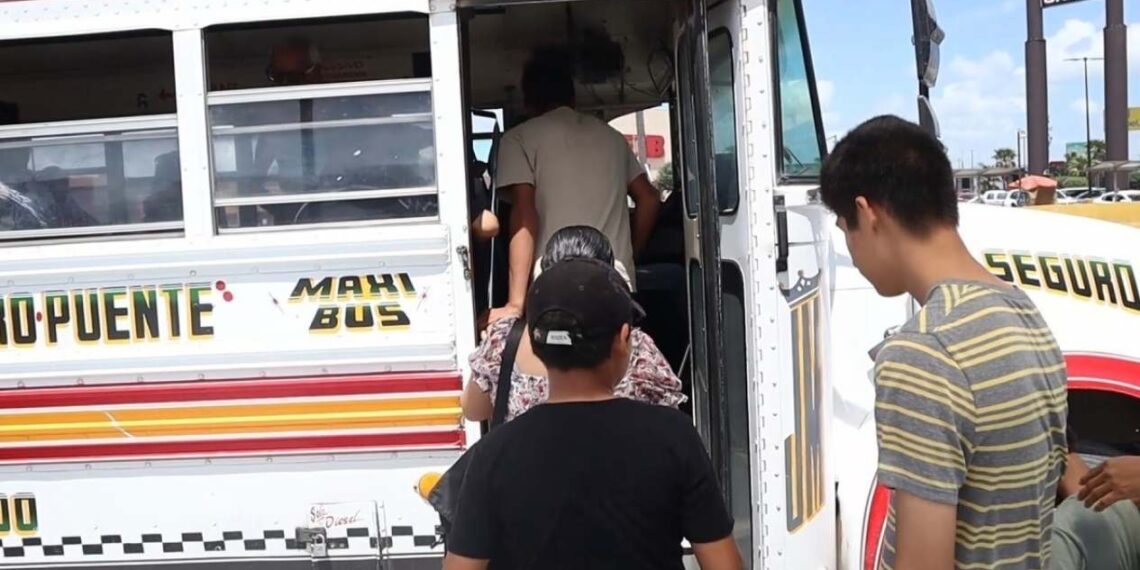 paradas fijas de transporte en Matamoros