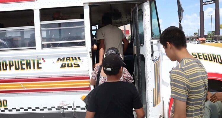 paradas fijas de transporte en Matamoros