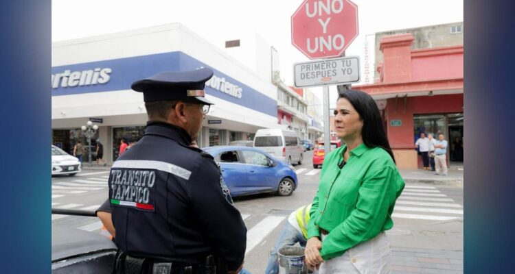 programa vial de cortesía en Tampico