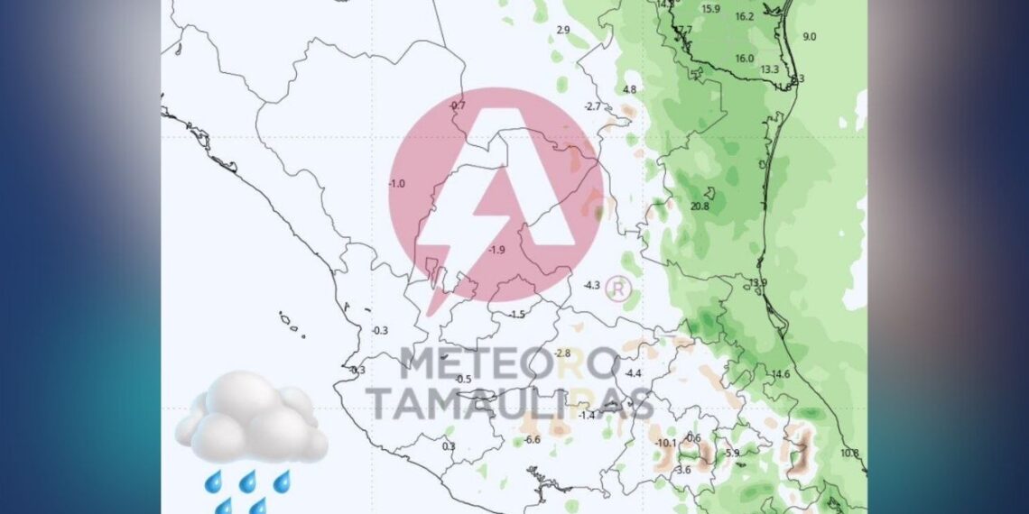 pronóstico de lluvias Tamaulipas mayo