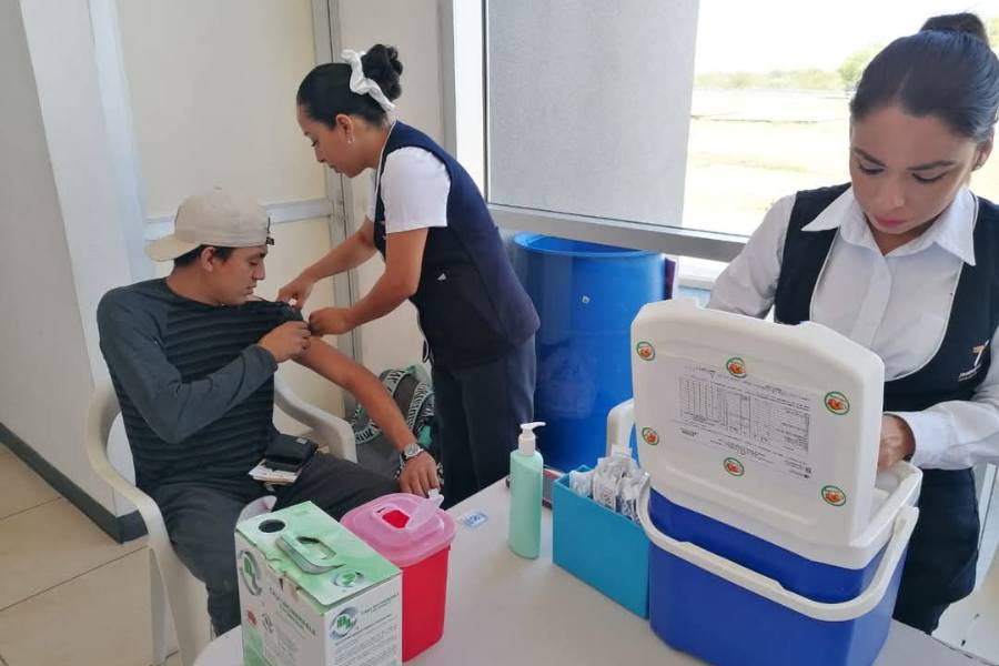 puestos de vacunación en Tamaulipas