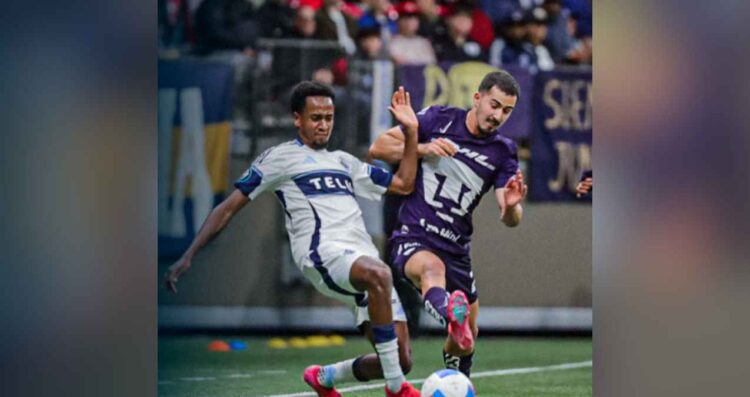 Pumas y Whitecaps empatan en el primer encuentro de los Cuartos de Final de la Copa CONCACAF