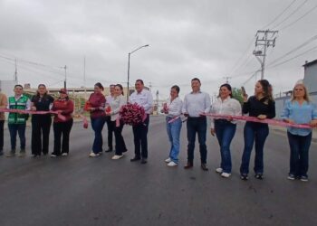 reencarpetado de Francisco Villa de Nuevo Laredo