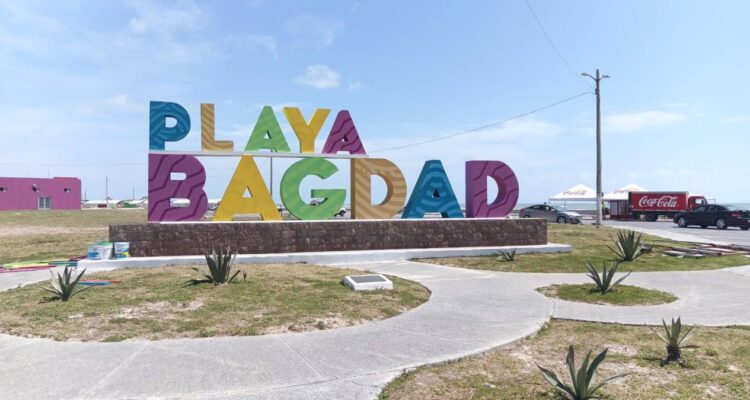 saldo blanco en Playa Bagdad