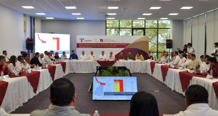 semáforo del agua Nuevo Laredo