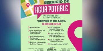 suspenden servicio de agua en Nuevo Laredo