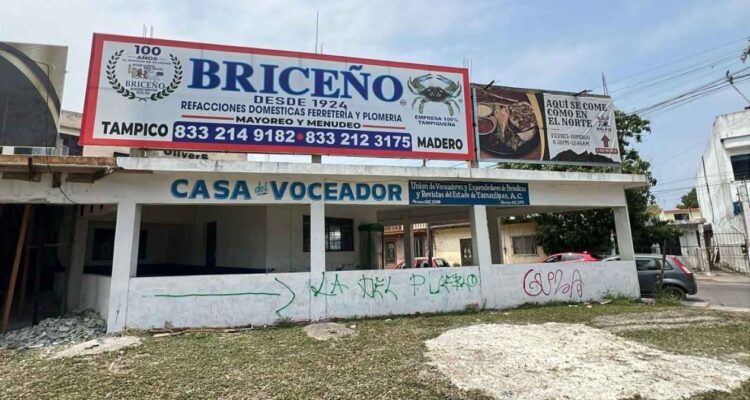 vandalismo Casa del Voceador Tampico