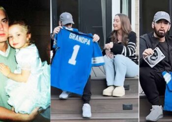 Debuta Eminem como abuelo: Así luce su nieto