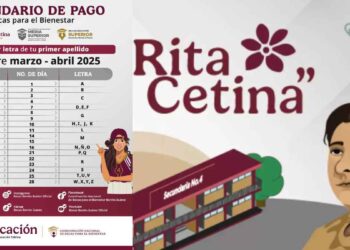 ¿A quiénes les llegará el pago de la Beca Rita Cetina del 21 al 25 de abril?