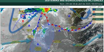 ¿Cómo afectará el frente frío No. 40 en México este lunes 28 de abril?